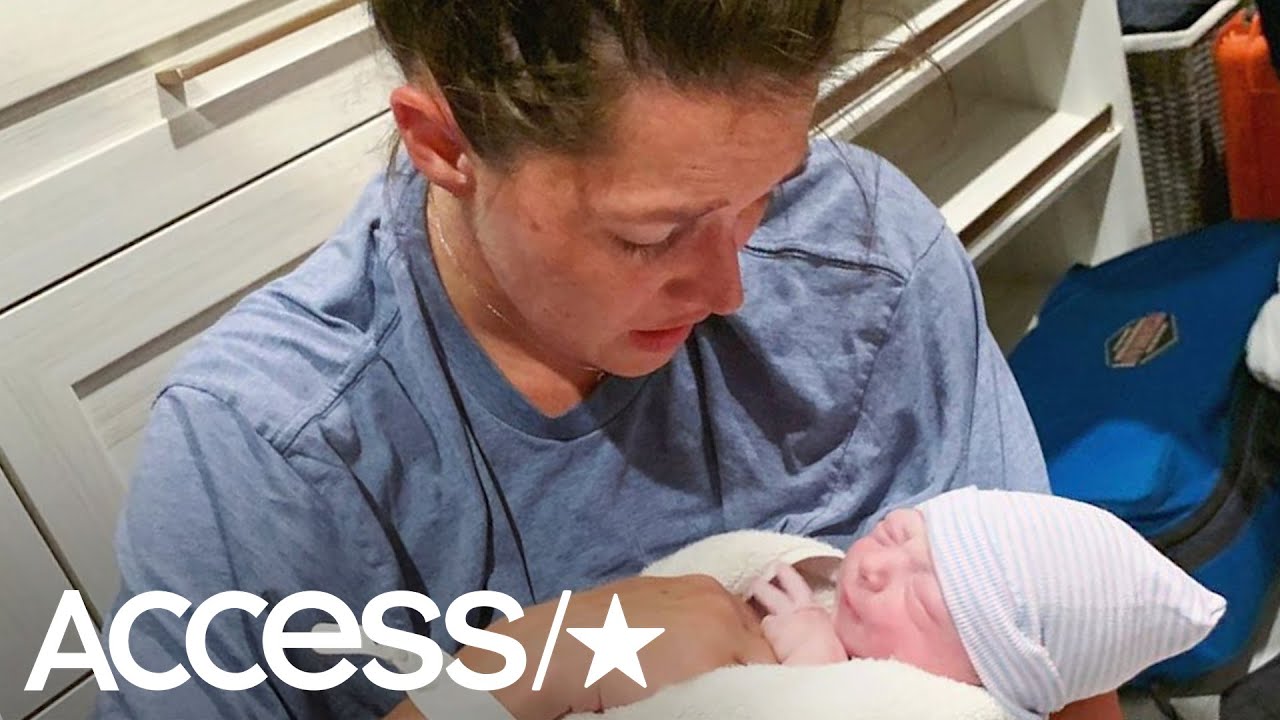 Jade Roper Shares Tearful Video Taken Moments After She Gave Birth In Her Closet