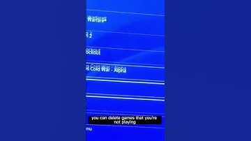 Quick & Easy! COD Not Enough Storage Error on Update