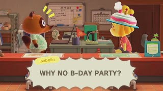 25 Minutes of Mysteries About Birthday Parties in ACNH