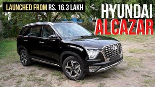 hyundai alcazar facelift 2024 ll Launch date, interior, exterior, price, features & Walkaround