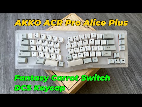 Video Đánh giá Akko ACR Pro Alice Plus: Chiếc bàn phím làm... - YouTube