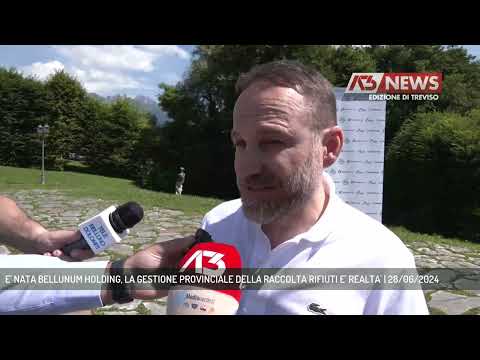 E' NATA BELLUNUM HOLDING, LA GESTIONE PROVINCIALE DELLA RACCOLTA RIFIUTI E' REALTA' | 28/06/2024