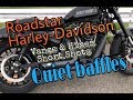 ＃28 Vance & Hines Short Shots Quiet Baffle Exhaust sound【Roadster  Harley Davidson】