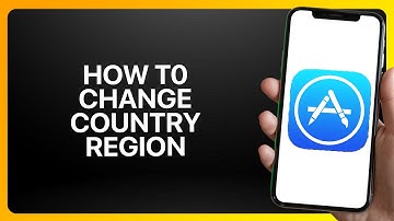 How To Change Country Region In App Store 2025! Tutorial