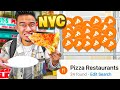 Eating Every Pizza Spot on 1 Block in New York City!
