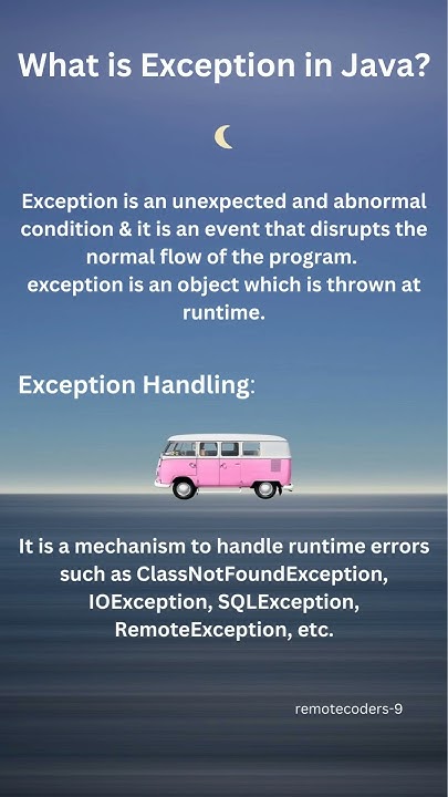 What is Exception in Java? || How can we handle Exception in Java? # ...