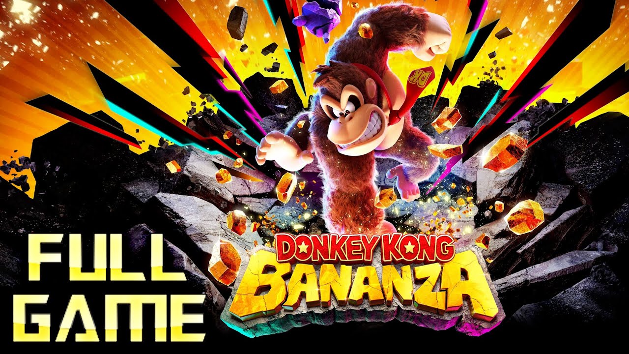 DONKEY KONG BANANZA | Full Game Walkthrough | No Commentary