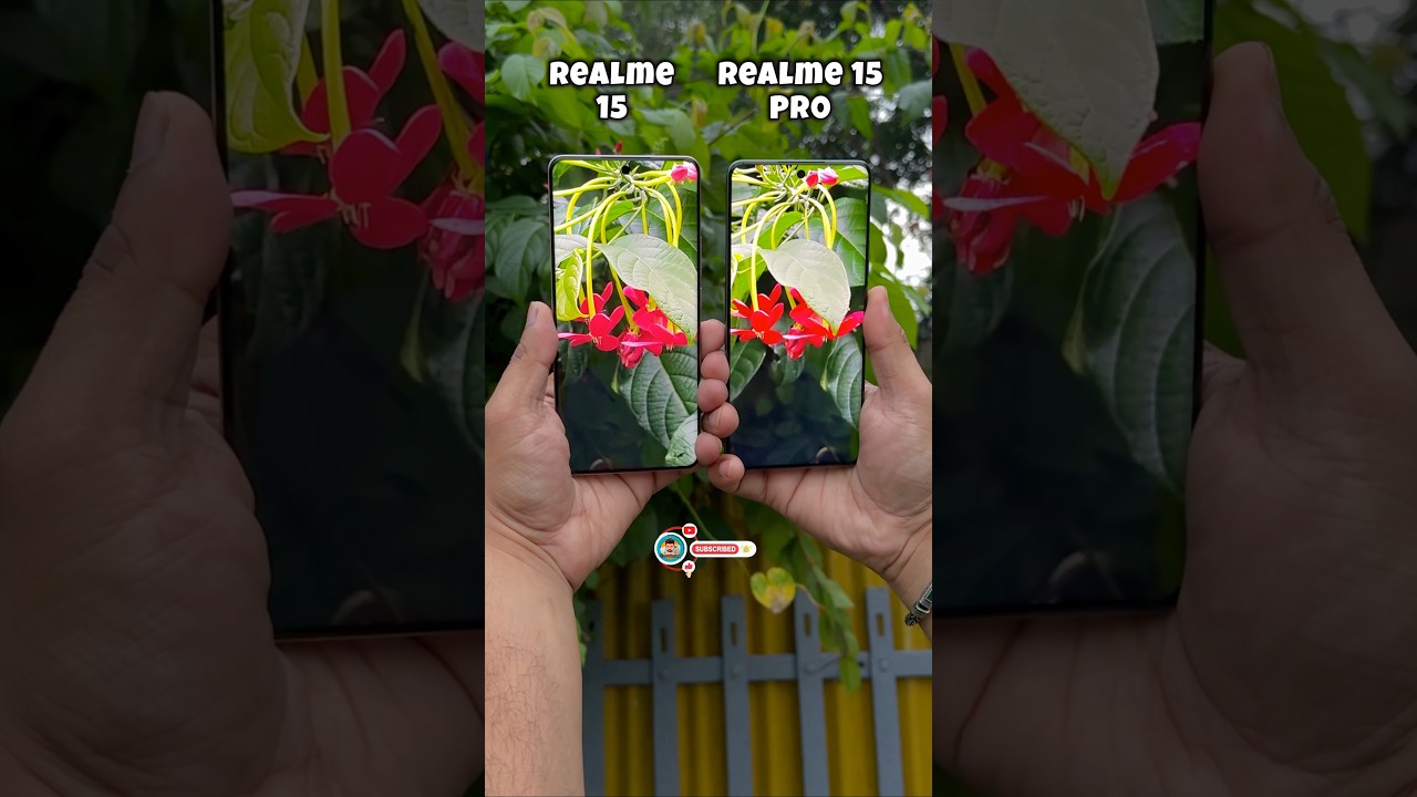 Realme 15 Vs Realme 15 Pro Camera Comparison 