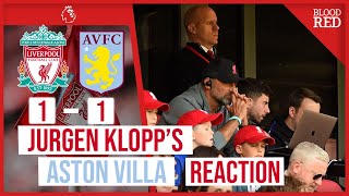 &quot;Firmino &amp; Milner Showed What We&#39;ll Miss&quot; | Jurgen Klopp Press Conference Liverpool 1-1 Aston Villa