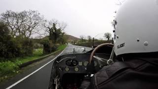 Isle of Man Manx Classic 2015 Lhergy Frissell Hill Climb 1927 Bugatti Type 37A Run #2 HD