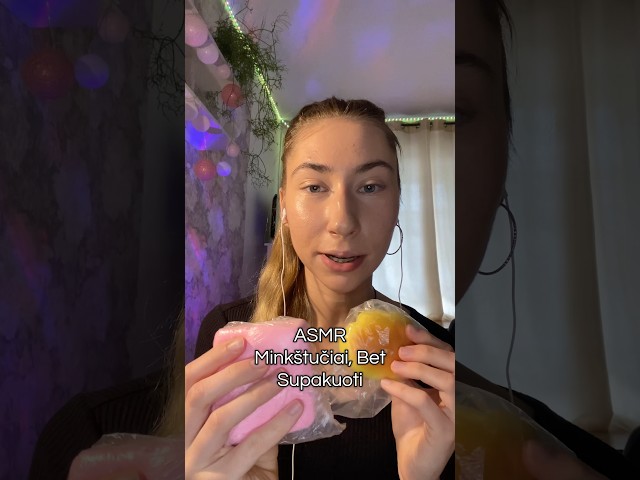 Kaip traška😴 #asmr #asmrlietuviskai #lietuva #squishy #tingles #ramybė #relax #reels