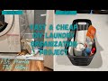 $5 DIY Laundry Room Organization // Fast and Cheap Declutter Option