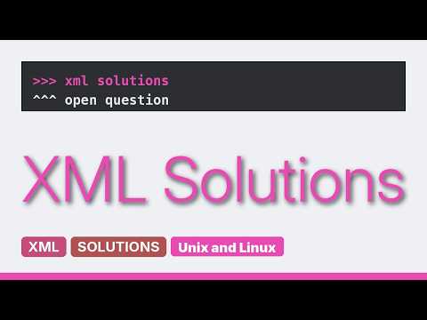 Unix & Linux: Update of XML value with xmlstarlet (3 Solutions!!)