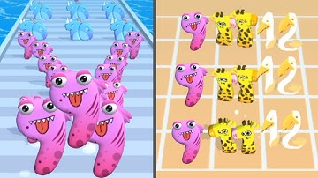 Alphabet run ABC letter go VS Number Run Merge 3d Math part 7 abcdefghijklmnopqrstuvwxyz