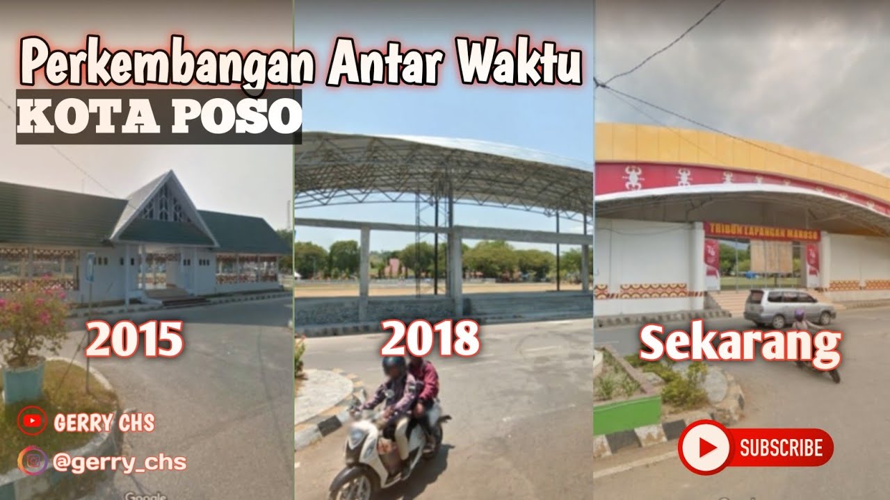 Perkembangan Kota Poso Dahulu dan Sekarang - Jelajah Waktu
