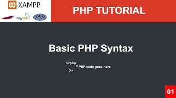 PHP Bangla Tutorial : Basic PHP Syntax Bangla Tutorial part-01