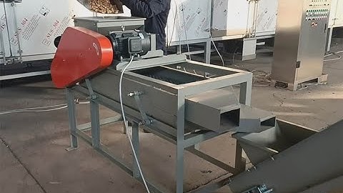 Single stage Almond Shelling Machine
