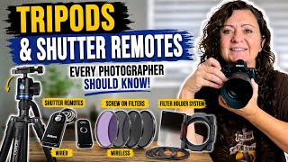 Photography Accessories Explained! Tripods, Filters & Remote Shutter Releases for Beginners
