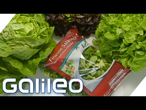 Video: Ist vorgewaschener Salat sauber?