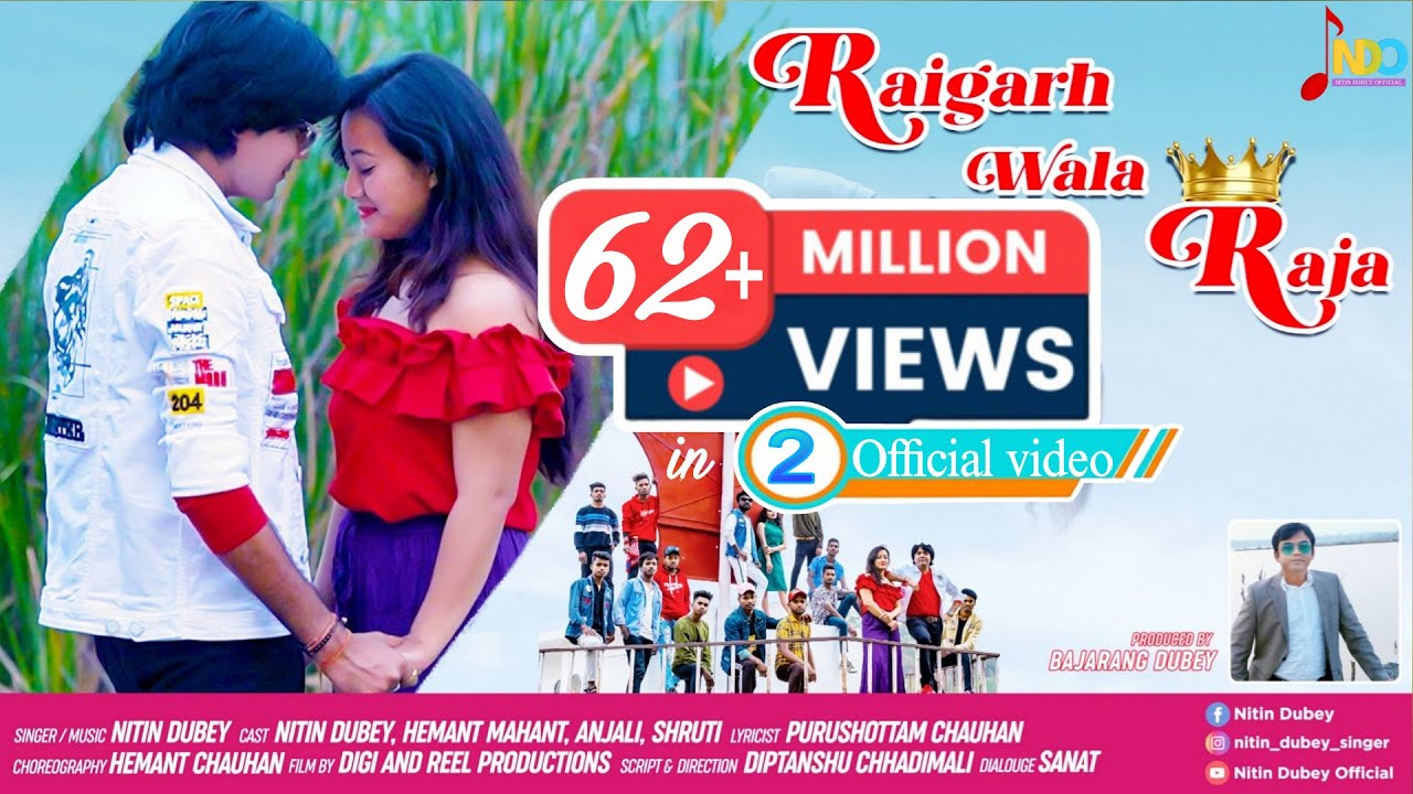 Raigarh wala Raja  Nitin DubeyHemantAnjaliShrutiNew cg song 2021