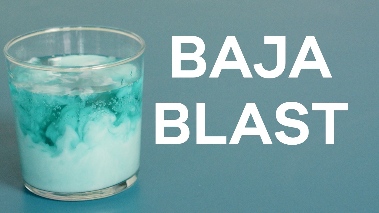 Что входит в состав Mountain Dew Baja Blast?