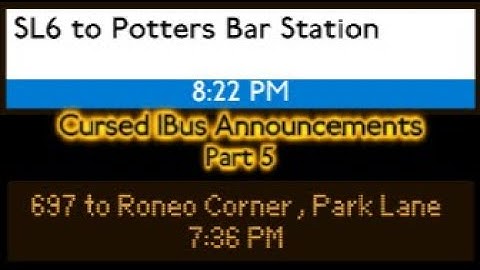 [250 Subscriber Special] Cursed IBus Announcements | Part 5