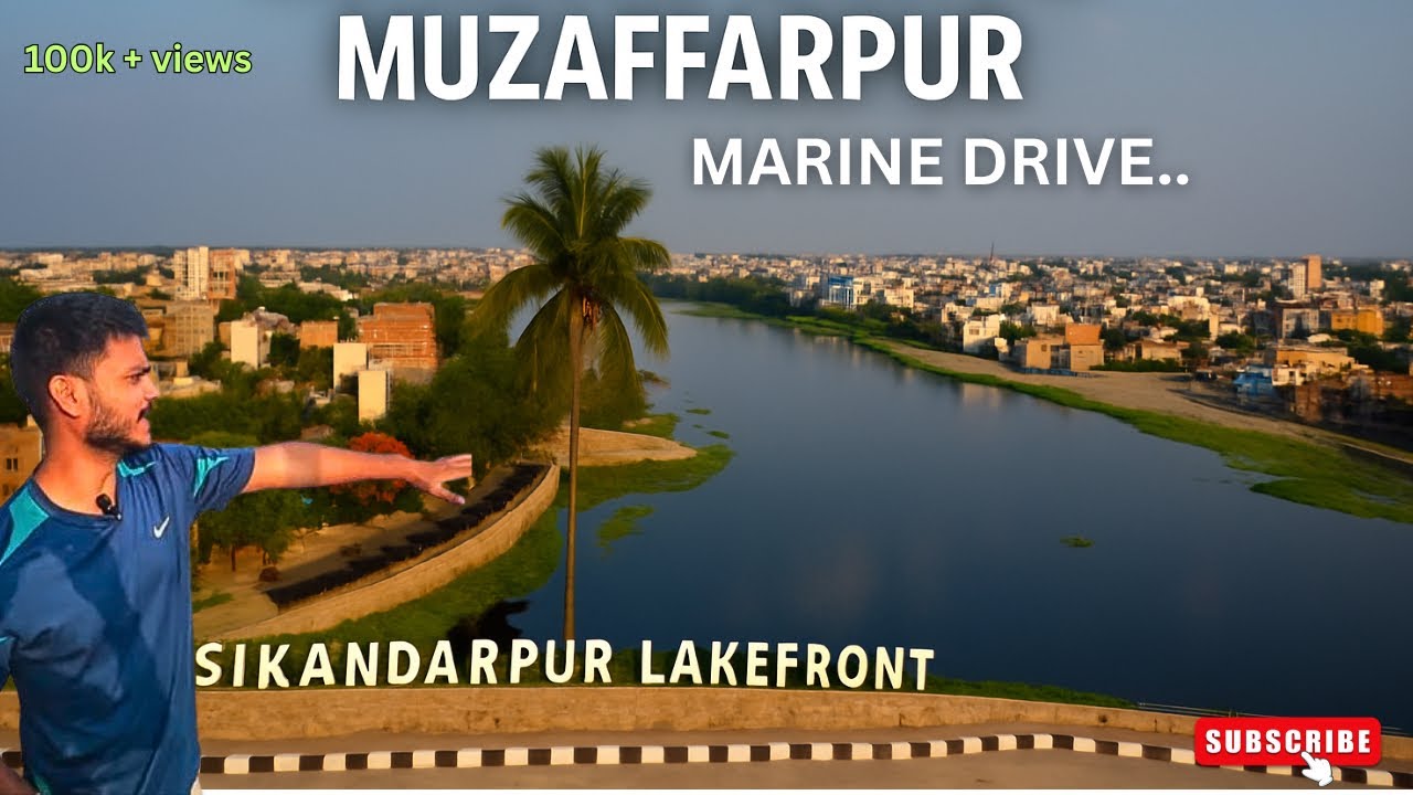 marine drive muzaffarpur😍 | sunset point of muzaffarpur #muzaffarpur #vlog