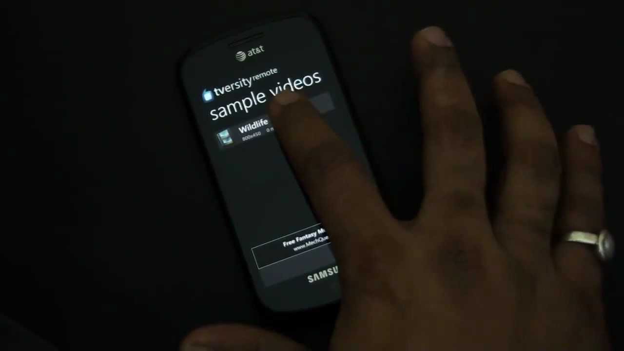 Stream Media from PC to Windows Phone YouTube