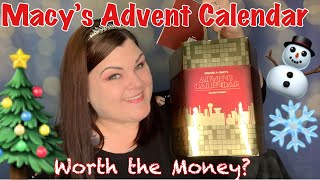 Macy’s Beauty Advent Calendar 2019 Unboxing