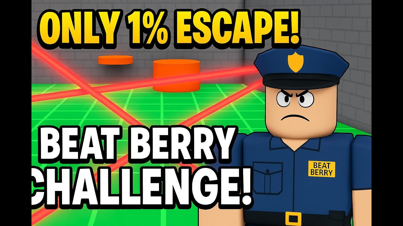 Beat Berry Model No Checkpoints Challenge in Beat Berry’s Prison Obby! 😨🔥@tabishgamer1.0 ...