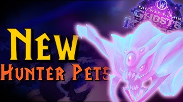 How to obtain the NEW Hunter Pets in Patch 11.2: Ghosts of K