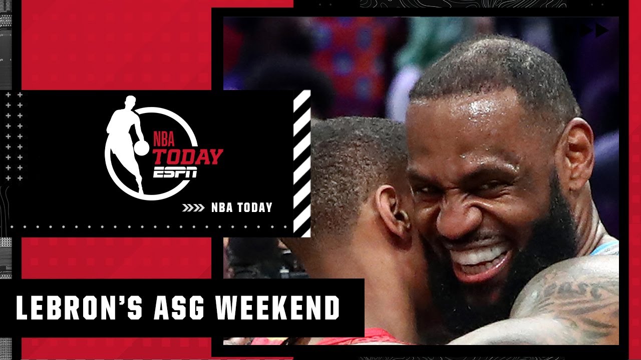 We haven't seen LeBron James smile that much since SPACE JAM – Perk | NBA Today