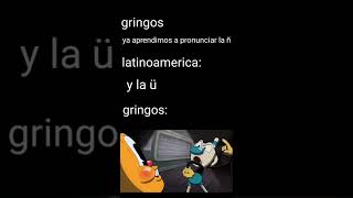 los gringos aprenden a pronunciar la Ñ: