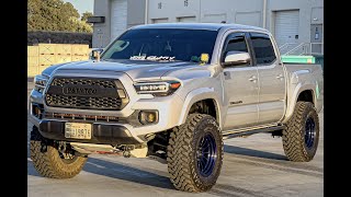 Installing Rough Country's 3 inch Vertex kit on my 2020 Tacoma | Not a how to | Vlog style