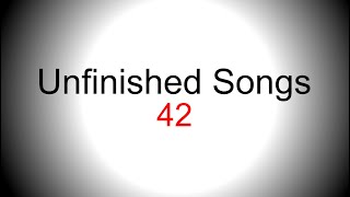 EDM style singing backing track - Unfinished song No.42