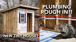 Installing Plumbing in the Shed Tiny House! | Abandoned Shed to Tiny House