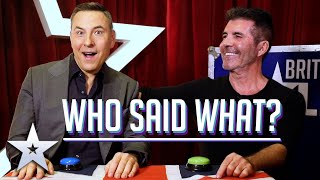 david walliams and simon cowell get competitive as they