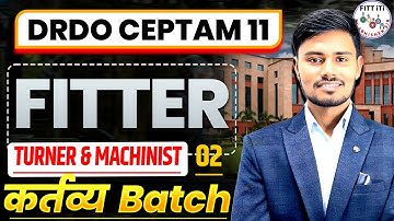 #02- DRDO FITTER CLASS | DRDO Fitter Syllabus | DRDO Fitter Previous Year Question Paper