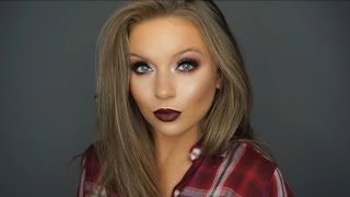 Maroon Smokey Eye and BOLD Lip | FALL 2016 | Morphe 35F Palette, ABH Modern Renaissance