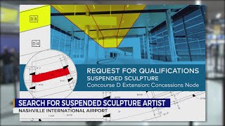 Nashville International Airport inviting artists to submit sculpture designs