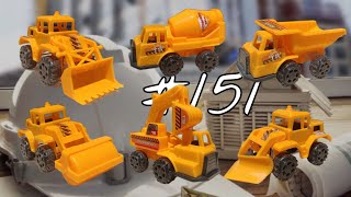 Mencari Mainan Mobil Kontruksi, Mobil Truk, Excavator, Buldozer, Truk Pasir, Truk Molen #151