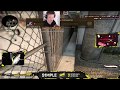 Симпл тащит катку против стрим-снайперов 200IQ (CS:GO s1mple обзывают читером NA'VI)