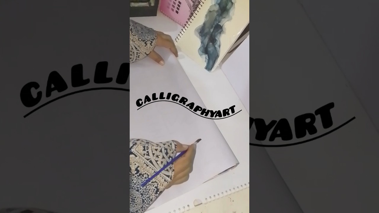 easy Calligraphy🎨 | Islamic Calligraphy | Arabic Calligraphy |#easy#art#viral