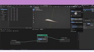 Fill Curve Node -- Geometry Nodes -- Learning Blender (2)