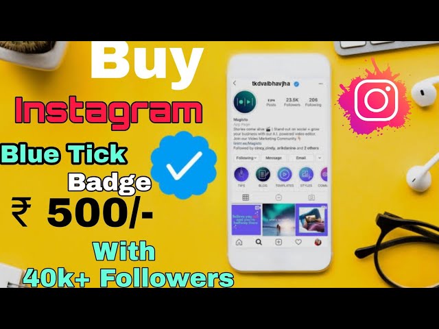 How To Buy Instagram Blue Tick // Instagram Blue Buy 