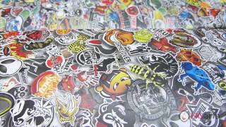 HG Arts | Sticker Bomb (HGA - US01) - Water Transfer Printing | Hydrographics