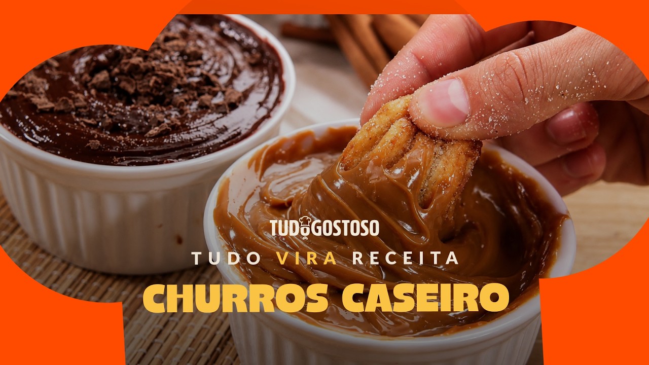 NÃO EXPLODE! Como fazer churros caseiro perfeito e crocante por fora