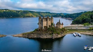 Самые потрясающие французские замки с высоты. Воздушная экскурсия по красивым замкам Франции.