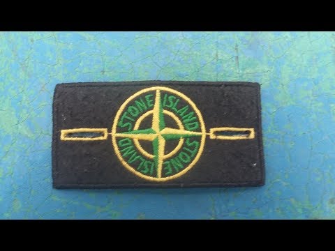 Как сшить патч stone island