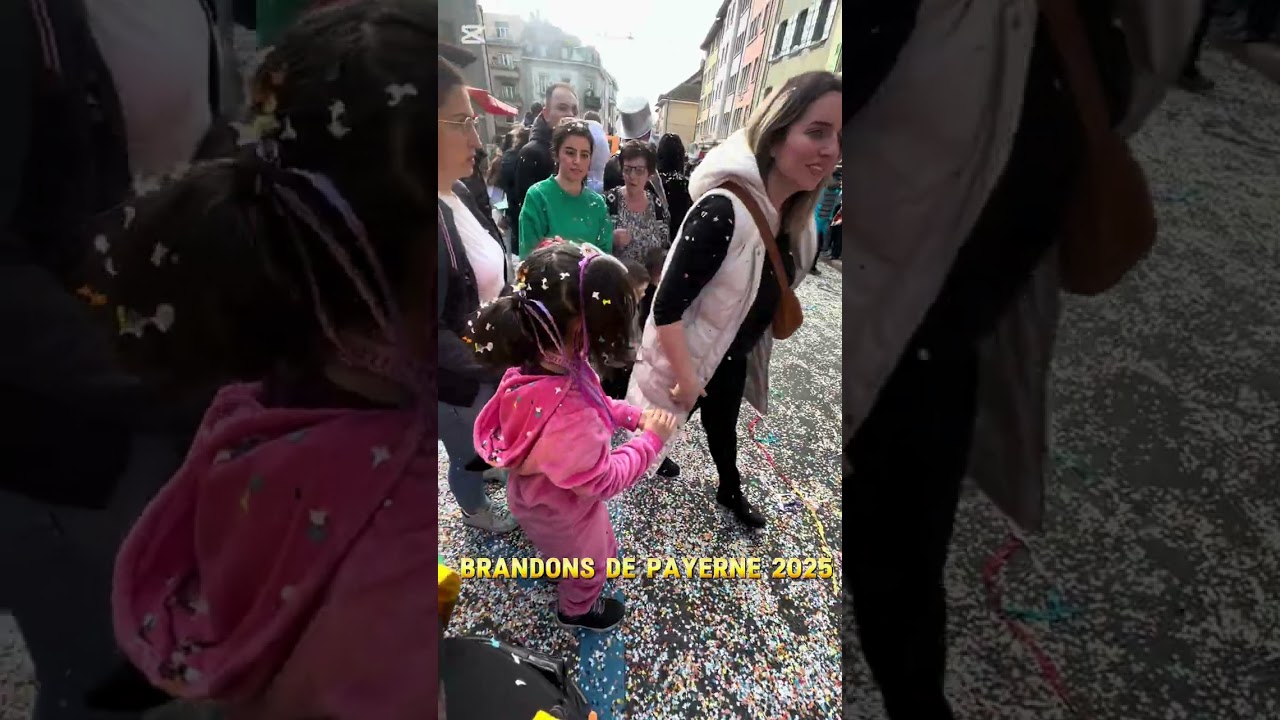 Brandons de Payerne cortège des enfants Samedi 8